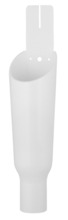 Spillmuff Vit Ø32 mm Gelia